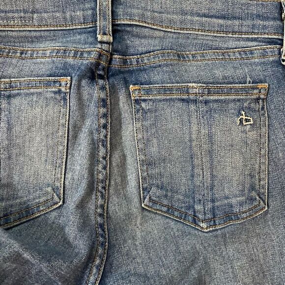 𝅺RAG & Bone Monument Wash Denim Skinny Jeans 25 - Picture 8 of 9